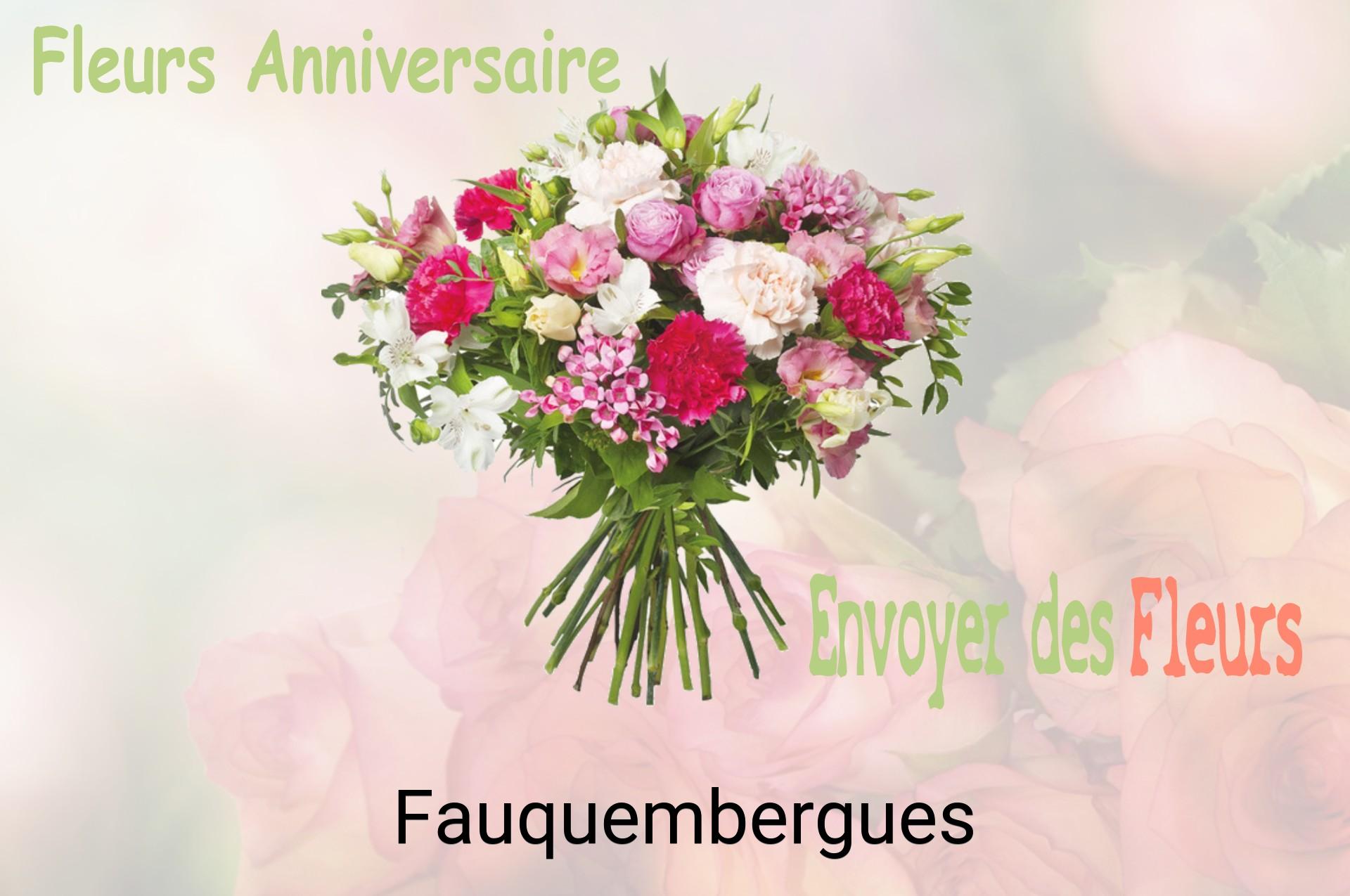Bouquet de fleurs d’anniversaire livré à Fauquembergues